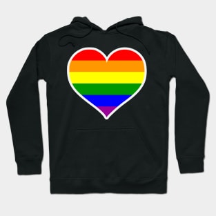 Pride Heart LGBTQ Design Hoodie